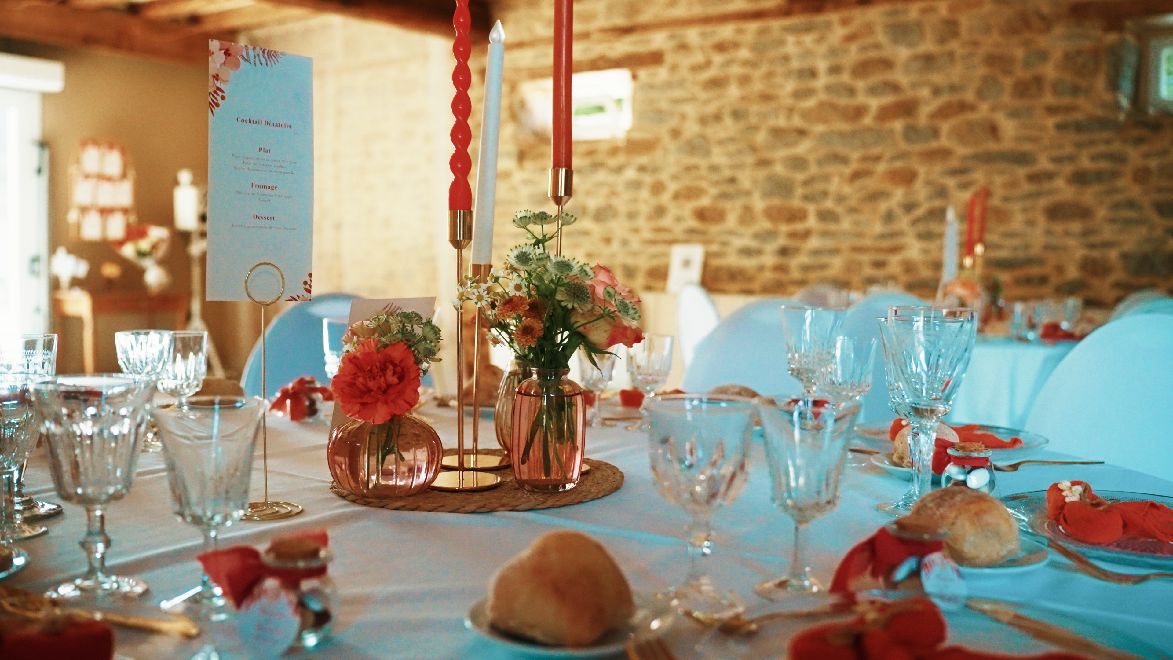 Invités pendant le cocktail